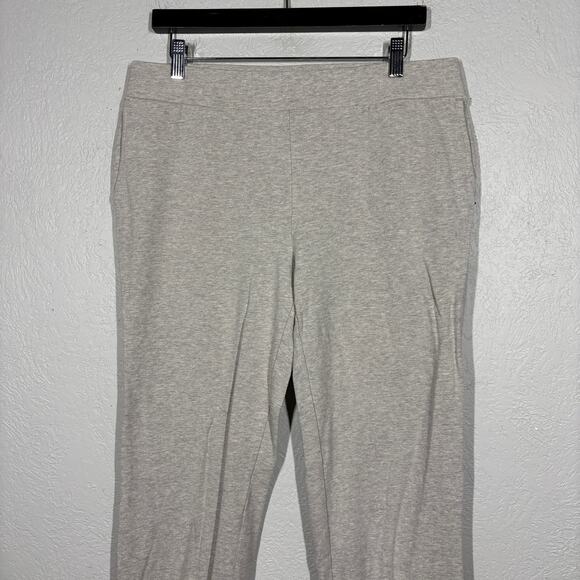 J Jill Affinity French Terry Slim Leg Sweatpant Lounge Casual Jogger - M - Picture 2 of 4